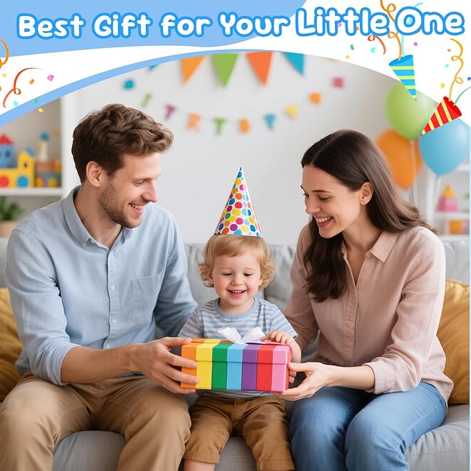 Fajiabao Baby Bath Toys for Kids Ages 1-3 Toddler Bath Toys Mold Free for 2-4 Bathtub Sand Beach Pool Water Toys for 1+ Year Old Girl Gifts 9 PCS (Color Random)