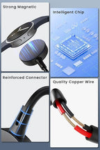 2 in 1 USB C/A Charger Compatible with Samsung Galaxy Watch 8/8 Classic /7/6/6 Classic/5 Pro/5/4/3/FE/Ultra 2025/2024/Active 1/2 Magnetic Fast Charging Cable for Samaung Galaxy Watch