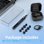 Replacement Ear tip for Powerbeats Pro, Beats Earbuds Replacement Tips,Wireless Earphone Headphones, Silicone Earbuds Buds Set with Cleaning kit 【Black】