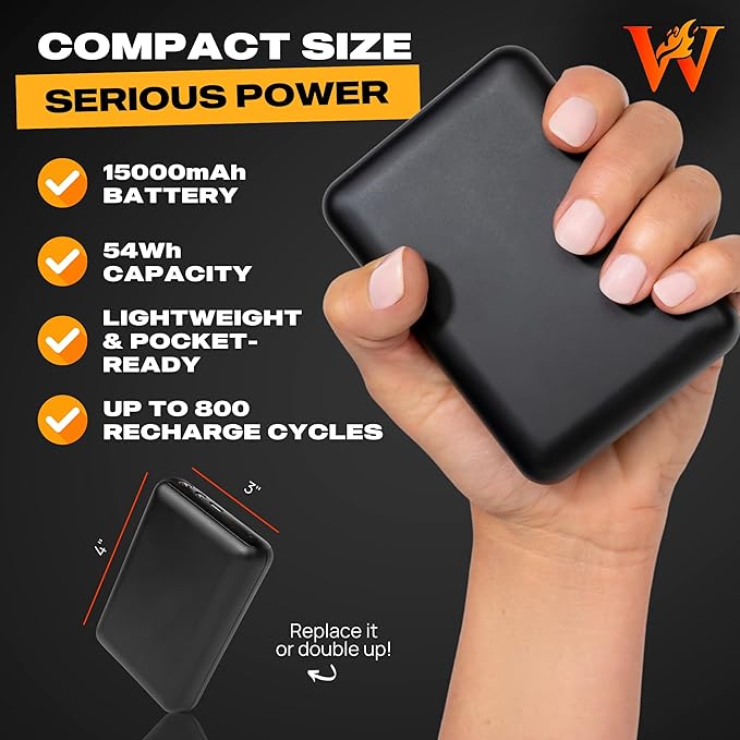 Weston Jacket Battery 7.4V 15,000 mAH