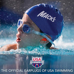 Mack's Silicone Putty Ear Plugs, Kids Size | 6 Pair | Swimming | Travel | Made in USA