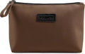 Cosmetic Bags for Women Small Makeup Bag for Purse Pu Leather Makeup Pouch Travel Makeup Bag with Zipper Make Up Bag for Travelling