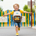 GAGAKU Toddler Backpack for 3 4 5 6+ Boys Splash-Proof Kids Backpack Adjustable Kindergarten & School Backpack | Lightweight 11.2L with Chest Strap and Reflectors - Car