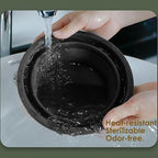 Portable Elevated Dog Bowl with 2 Collapsible Silicone Bowls, Portable Raised Feeder for Travel & Camping – Lightweight, Fold-Flat Feeding Station for Small, Medium & Large Dogs