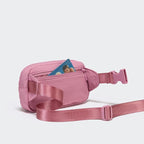 Pander Mini Belt Bag – Ultra Compact, Fits 6.7” Phone, Lipstick, Earbuds, Essentials, Small Crossbody Waist Purse, Lux Lavender