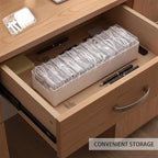 11 Case Cable Storage Box with Cable Straps and Label Stickers, Cord Organizer for Charging Cables, USB Wires, Earphones – Travel Cable Holder for Desk Drawer Organization (11 Cases + 11 Cable Straps)