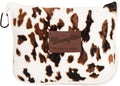 CARSTENS, INC. Travel Blanket, Premium Compact 2-in-1 Airplane Blanket/Pillow, Wrangler Tri-Color Cowhide