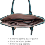 Dasein Laptop Bag for Women 14 Inch Computer Shoulder Bag Large Capacity Messenger Bag Business Office Professional Work Tote