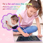 TECJOE 10 Inch 2 Pack LCD Writing Tablet, Colorful Doodle Board Drawing Tablet for Kids, No Mess Toddler Travel Learning Toys, Christmas Birthday Gifts for 3 4 5 6 7 8 Year Old Boys Girls Preschooler