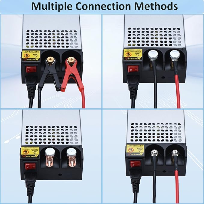 DC 12V 100A 1200W Power Supply 110V AC to 12v DC Converter Power Supply Adapter 100A 1200W Switch Transformer for Motor Pump CCTV Security Camera Car Stereo 3D Printer