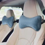 Keemall Inflatable Car Neck Pillow Driving , Blow Up Car Headrest Pillow for Car, Inflatable Travel Pillow for Camping, Neck Support for Office Chair - Adjustable Softness