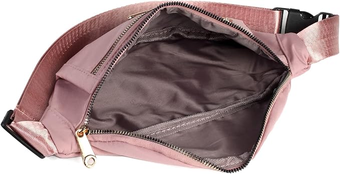 Fanny Packs Waist Pack for Women, Waterproof Waist Bag with Adjustable Strap for Travel Sports Running