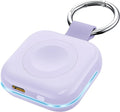Portable Travel Charger for Apple Watch Series 8,Wireless iWatch Charger 1200mAh Power Bank with Charging Cable, Purse Keychain Smart Chargers for Apple Watch Series 11/10/9/8/7/6/SE/5/4/3/2/1/UItra