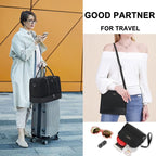 Weekender Bags for Women Overnight Bags with Shoe Compartment 21" Duffle Travel Bag for Traveling Weekend Gift 3pcs Set