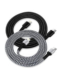 2pack-10ft USB Type C to Lightning iPhone Charger Cable, Original Apple Usbc Power Delivery Fast Charging Cord for iPhone 14/13 Pro Max/13Pro/13/12/11/XR/XS, PD USB-C Lighting Wire Cargador Powerline