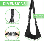 Airplane Footrest, Portable Foot Hammock for Airplane Travel, Adjustable Airplane Foot Rest for Long Flight Bus Train Office, Travel Accessories to Relax Your Feet & Leg
