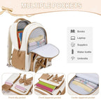 DIGOBAY Backpack for Girls, 3PCS Girls Backpack for School with Lunch Bag Pencil Case, Cute Kids Teens Bookbag for Kindergarten Elementary Preschool Middle School
