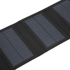 Portable Solar Panel Charger 25W, 5V 2 5A Foldable Solar Phone Charger Kit, 8 Fold Solar Panels with 1 to 3 USB Charging Cable and Climbing Buckle for Outdoor for Tablets and Hiking, Solar Charger