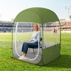 Raynesys Sports Tent, Portable & Foldable Pop Up Tents Shelter with Carry Bag, Instant Weather Proof Clear View Bubble Tent for Fishing, Camping, Watching Sports Events