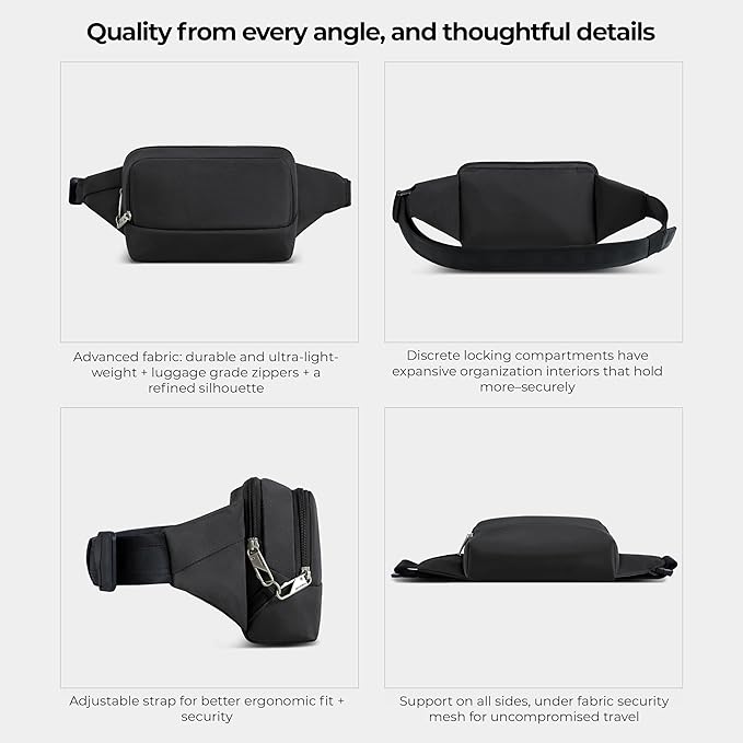 Travelon Anti-Theft Classic Waist Pack