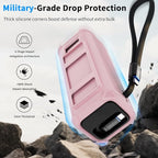 YWXTW Silicone Case for Anker Laptop Power Bank (25,000mAh/165W) - Shockproof Drop-Resistant, Built-in Cable Storage | Non-Slip Grip, Hidden Dust Plug Protective Cover for Anker Power Bank 165w