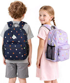 STEAMEDBUN Corduroy Kids Backpack for Boys Girls 3-8, Boys Backpack for Elementary Kindergarten