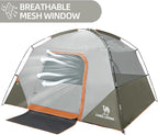 CAMEL CROWN Tents for Camping 4/8 Person Waterproof Tent Quick Setup Folding Outdoor Backpacking Tents Family Hiking