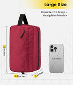 Vorspack Travel Toiletry Bag for Men - Hanging Toiletries Bag Water Resistant Travel Bag for Toiletries Accessories