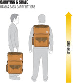Carhartt 35L Nylon Workday Backpack, Durable Water-Resistant Pack with 15" Laptop Sleeve and Adjustable Shoulder Straps, Blind Duck Camo