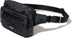 Baggallini Securtex Anti-theft Belt Bag 8.8"x5.5" Crossbody Fanny Pack for Women RFID Wallet Locking Zipper Travel Purse