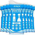 Disposable Urine Bag for Travel - 900ML Portable Pee Bags for Women Men 8/12/20/24/28 PCS Emergency Vomit Bags Urinal Toilet for Car Camping, Road Trip,Traffic Jam, Pregnant, Kid, Patient