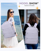 coofay Travel Backpack Carry On Flight Aapproved Personal Item Travel Bag Mochila De Viaje Travel Backpack For Men Spirit Airlines Personal Item Bag 18x14x8 Carry On Backpack For Airplanes Purple