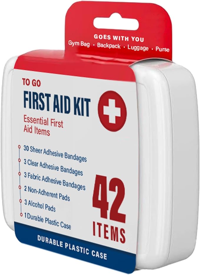 DecorRack 1000 Piece First Aid Kit, 24 Individual Boxes of 42 Items Each, First Aid Kits for Minor Cuts, Scrapes, Travel, Car, Home, Work, Field Trips or Camping (1000pcs, 24 Pack)