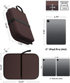 WISIMMALL Gel Seat Cushion Portable Massage Travel Cushions, 14.5" x 10.5" Thick Foldable Seat Cushion for Car Office Chair Wheelchair Hip, Coccyx, Sciatica, Pressure Sores Tailbone Pain Relief
