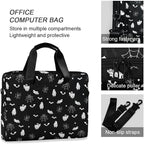Laptop Case 15.6 inch Computer Bag Waterproof Laptop Briefcase Laptop Bag for Women & Men (color15)