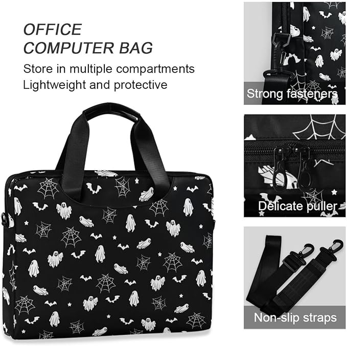 Laptop Case 15.6 inch Computer Bag Waterproof Laptop Briefcase Laptop Bag for Women & Men (color15)