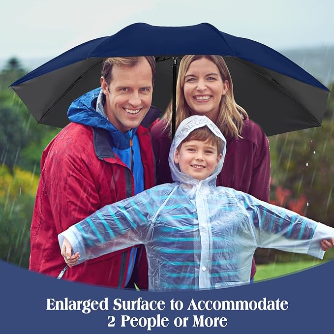 Hillban Set of 12 Windproof Travel Umbrellas Bulk Portable Folding Compact Umbrella for Rain Sun for Wind Backpack Men Women