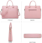 Dasein Laptop Bag for Women 14 Inch Computer Shoulder Bag Large Capacity Messenger Bag Business Office Professional Work Tote