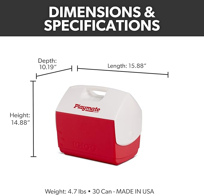Igloo 14-16 Qt Hardsided Lunch Playmate Pal Cooler