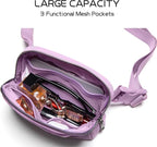 Gitus Belt Bag for Women Fanny Pack Crossbody Bags Fashion Waist Packs with Adjustable Strap Gifts for Women Men (Lavender)