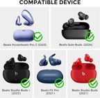 AhaStyle Ear Tips for Beats Studio Buds/Powerbeats Pro 2/Solo Buds/Fit Pro/Studio Buds+【Fit in The Charging Case】6 Pairs S/M/L Silicone Ear Covers Replacement Tips for Beats Wireless Bluetooth Earbuds