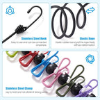 Magnetic Clothesline for Cruise Ship,Portable Clothes Line for Traveling,Cruise Essentials 2025，Retractable Clothesline for Outside and Hotel Room，2-Pack Wall Hooks with Hardware