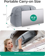 BAGSMART Gym Bag for Women, Duffle Bag for Travel with Wet Pocket, Lightweight Carry on Weekender Duffel, Water Resistant