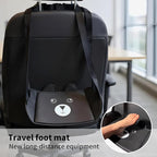 Airplane Foot Hammock - Baby Flight Leg Supporter, Child Travel Foot Lift | Foldable Resting Strap Gear, Comfortable Kid Footrest for Adults Seat Vehicle Outdoor Work