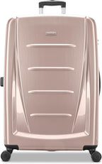 Samsonite Winfield 2 Hardside Expandable Luggage with Spinner Wheels, Artic Pink, Checked-Large 28-Inch