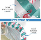 Trifabricy Beach Bags for Women Waterproof Sandproof Women Tote Bag, Large Beach Bag with Zipper for Gym Travel Vocation