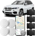 GPS Tracker for Vehicles, 4PCS Real Time Tracker Device for Vehicles, Work with Find My (iOS Only), MINI Magnetic Car Tracker Device Hidden, Waterproof Car Tracker