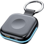 HUOTO Portable Charger for Apple Watch,Wireless Magnetic iWatch Charger 1200mAh Power Bank Travel Keychain Accessories Smart Chargers for Apple Watch Series 11/10/9/8/7/6/SE/5/4/3/2/1/UItra/UItra 2