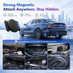 GPS Tracker for Vehicles,Magnetic Waterproof Car Tracker, No Monthly fees, Mini Portable GPS Tracker for Cars, Trucks, Motorcycle, Anti-Theft (Apple GPS Tacker)