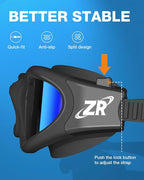 ZIONOR Swim Goggles, Upgraded G1 Polarized Swimming Goggles Anti-Fog for Adult Men Women